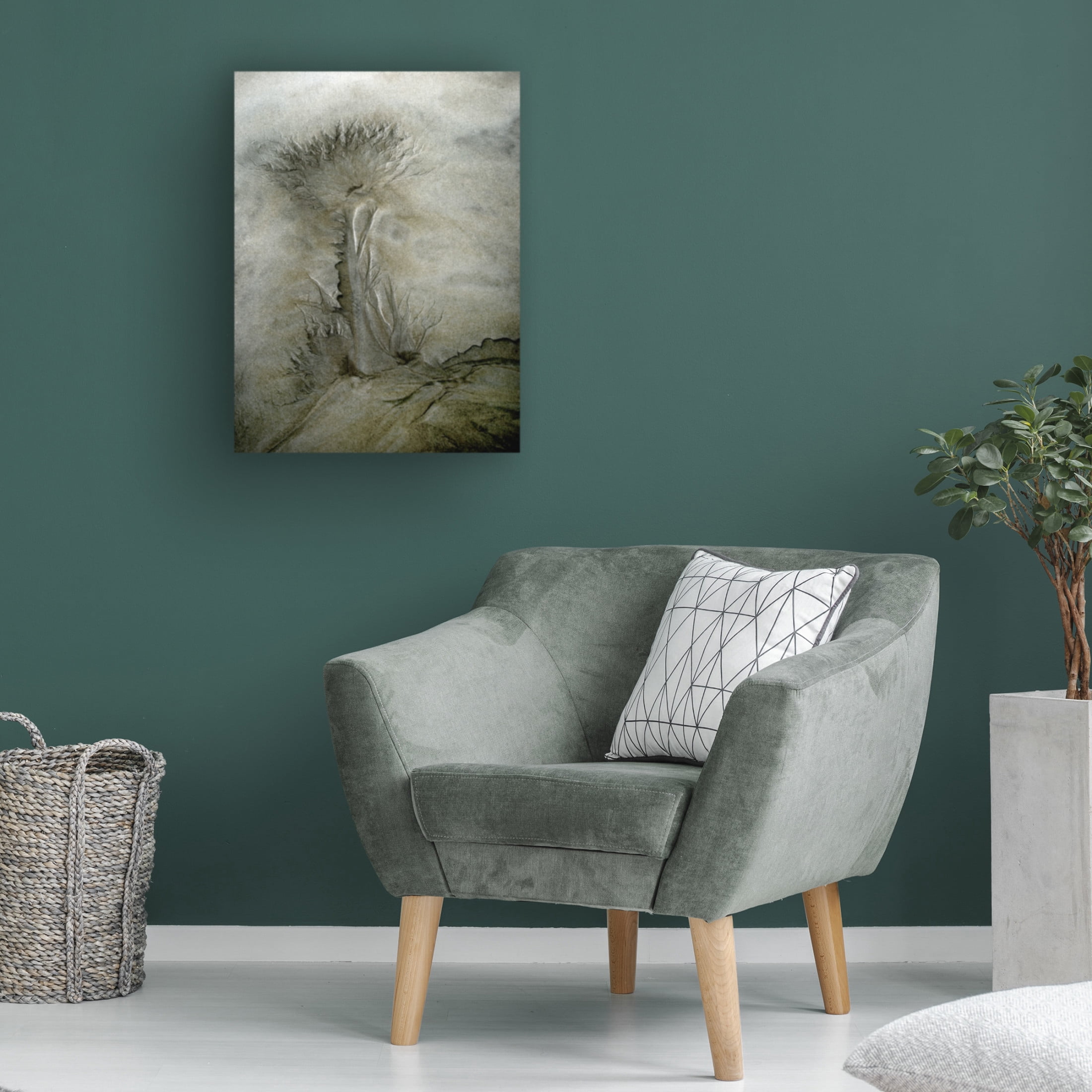 Canvas Wall Art - Nel Talen 'Flow Pattern' Wall Art for Living Room, Bedroom, or Office D?cor by Trademark Fine Art - 24 x 32 Inches