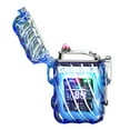 thumbnail image 2 of Plasma Lighter, USB Rechargeable Electronic Windproof Flameless Lighter, IP56 Waterproof, COB Portable Light with 3 Modes, LED Power Display, with Lanyard, 2 of 9