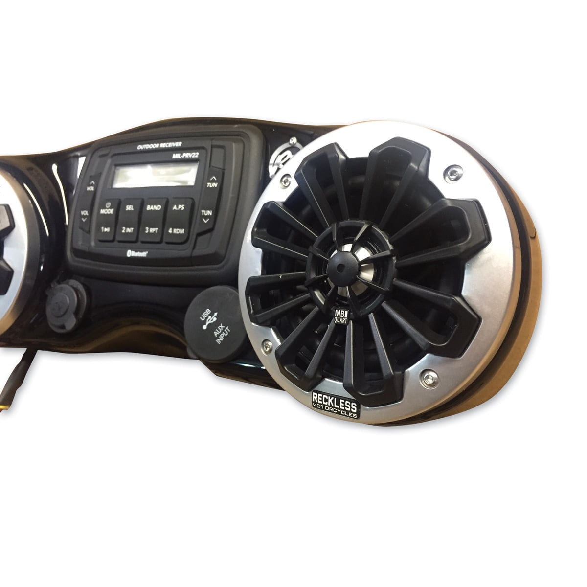 reckless motorcycle stereo