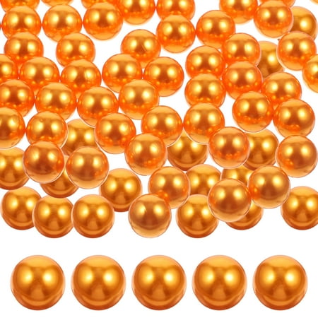 

100pcs Non Hole Round Imitation Pearl Vase Fillers Flower Bottle Vase Fillers
