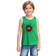 thumbnail image 6 of Miqool Toddler Boys Girls Basketball Tank Tops Kids Sleeveless Athletic T-Shirts for Dance Performance for 3-15 Years, 6 of 6