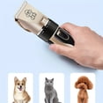 thumbnail image 3 of Premium Pet Hair Trimmer Kit - Electric Precision Clippers with Gentle Hair Cutting Technology - Perfect for Professional Grooming at Home, Ideal for Dogs (Including Teddy Breeds) and Cats, 3 of 5