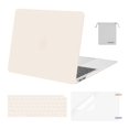 thumbnail image 1 of Funda MOSISO para dispositivo electrónico portátil para MacBook Air de 13 pulgadas, color beige, 1 of 7