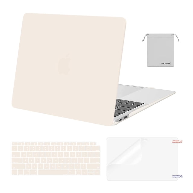 Funda MOSISO para dispositivo electrónico portátil para MacBook Air de 13 pulgadas, color beige