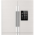 thumbnail image 7 of NOGIS 2 PCS Refrigerator Door Handle Covers Kitchen Appliance Decor Handles Anti-Skid Anti-Static Protector Fridge, Dishwasher Oven Keep Off Fingerprints,Food Stains （Grey）, 7 of 7