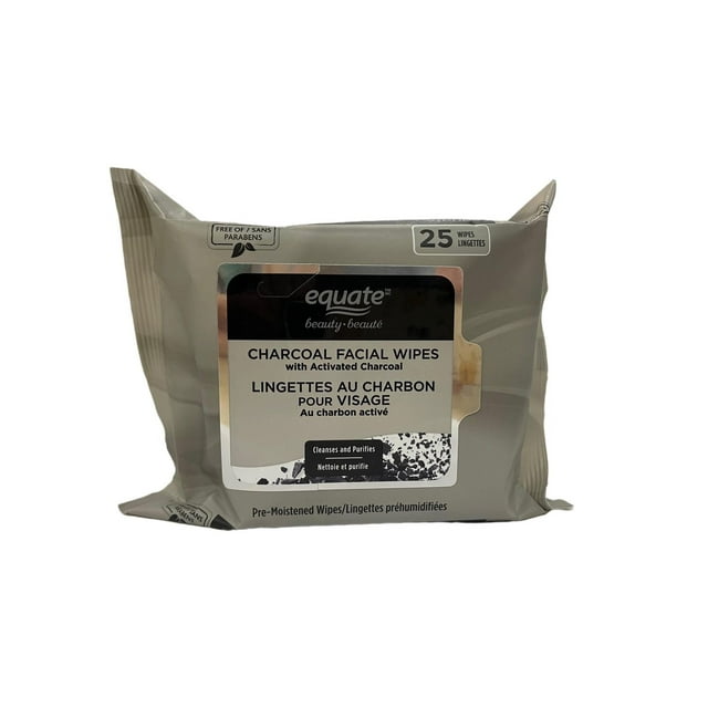 EQB Charcoal Facial Wipes