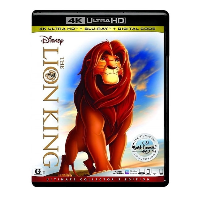El Rey Leon The Lion King Pelicula 4k Ultra Hd Blu ray DISNEY PIXAR El Rey Leon The Lion King Pelicula 4k Ultra Hd Blu ray