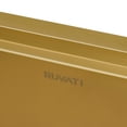 thumbnail image 6 of Ruvati RVH8215GG 15 in. Polished Brass Stainless Steel Drop in Top Mount Workstation Wet Bar Sink, Matte Gold, 6 of 7
