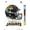 Premium Poster & Clip Bundle, variant on NFL JacksonVille Jaguars - Drip Helmet 20 Wall Poster, 22.375" x 34"