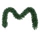 thumbnail image 4 of Garland Christmas Artificial Cedar Needle, 2.7m Thick Green Winter Family Fireplace Holiday Party Decoration, Foldable Portable Metal Frame, for Living Room Bedroom Christmas Tree Decoración, 4 of 9