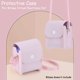 thumbnail image 5 of Macaron Color PVC Material Portátil Y Juego Halter/hombro/diagonal/almacenamiento en El Caja Protección Adecuada para Bitzee Interactive Toy Máquina Electrónica Virtual para (rosa Claro), 5 of 9