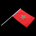 thumbnail image 3 of Guardoinrt 12 Pcs Drapeau Drapeaux Bannière Drapeau National Agitant à la Main Drapeau Fierté Maroc 1ensemble, 3 of 6