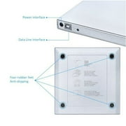 Visland External CD DVD Drive USB 2 0 Slim Protable External CD RW Drive DVD Writer for Laptop Notebook PC Desktop Computer