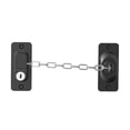 thumbnail image 1 of tredstone Child Safety Window Lock Provides Durable Security Chain To Prevent Falling Risks In Cabinets And Drawers Kitchen Fridge Black Chain Length 20cm, 1 of 6