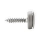 thumbnail image 4 of 100PCS Espejo Nail Cap Tornillo Phillips Tornillo Cubierta decorativa Tapa de plástico, marrón, 4 of 5