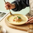 thumbnail image 5 of Modern Nordic-Inspired Ceramic Dinner Plates, Versatile Round Kitchen Plates for Steak, Pasta & Salad, 5 of 6