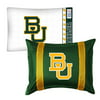 2pc NCAA Baylor University Bears Pillowcase and Pillow Sham Set College Team Logo Bedding Accessories