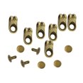 thumbnail image 4 of 20 Sets hebillas de cordón mosquetón antideslizante Sunnimix Bronce 19.5x10.5x8mm, 4 of 8