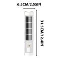thumbnail image 3 of Desktop Remote Control Tower Fan USB Charging Home Silent Fan Office Vertical Table Fan, 3 of 6