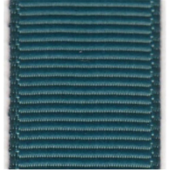 Papilion R074200230347100Y .88 in. Grosgrain Ribbon 100 Yards - Teal