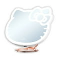 thumbnail image 6 of Impressions Vanity Hello Kitty 3x Magnifying Pocket Mirror with Stand, Adjustable Brightness (White), 6 of 12