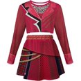 thumbnail image 3 of G'irls Long Sleeve Top & Skirt Princess Cosplay Sets, with Soft Breathable Fabric, Cute Everyday Outfit for Halloween Cosplay & Birthday Gift, 3 of 6