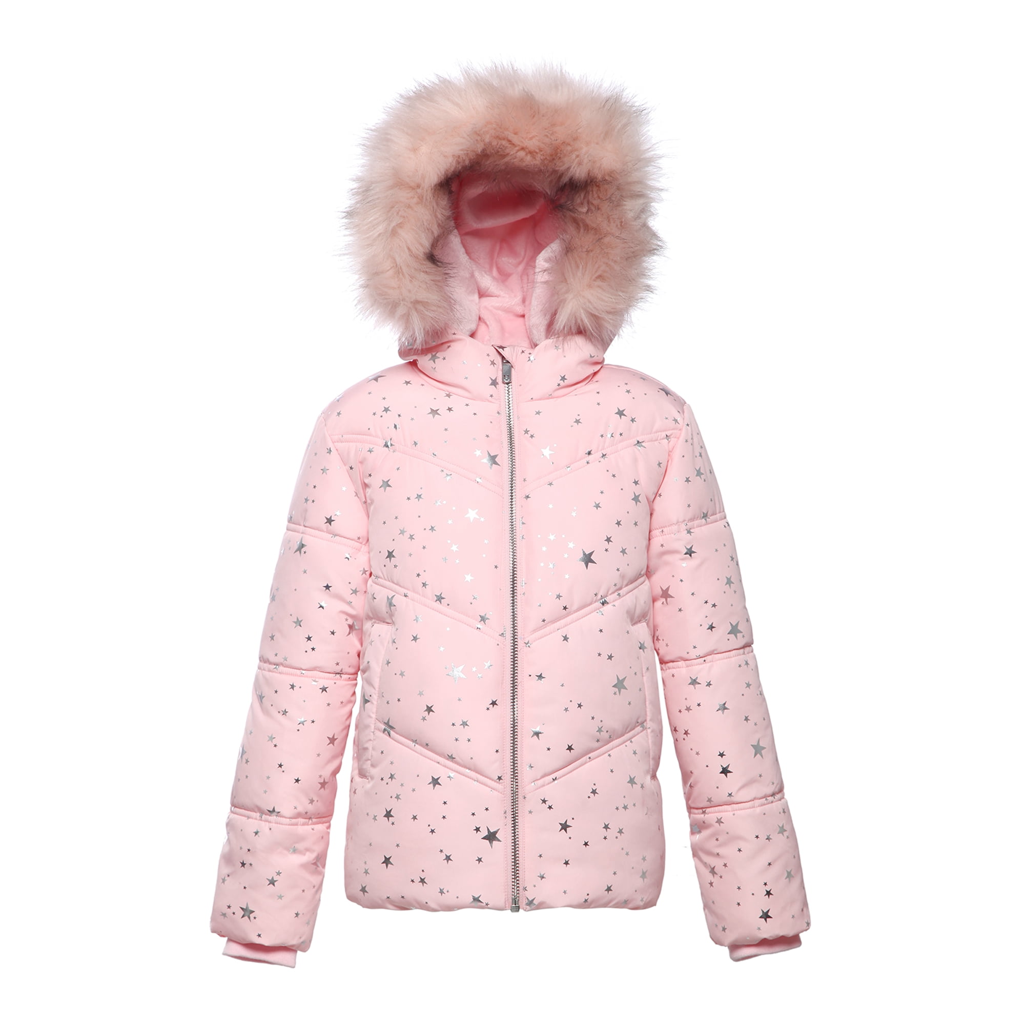 Rokka&Rolla Girls' Heavy Winter Puffer Coat, Sizes 4-16