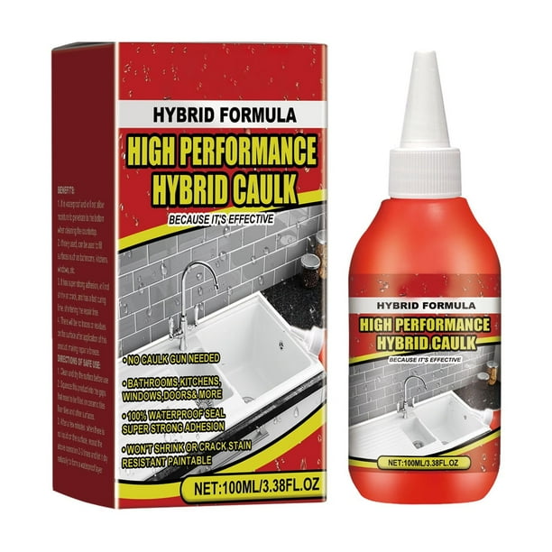 Great promotion! Waterproof Filling Glue, Flexible Filling Glue Waterproof And Windproof Hybrid Polymer Sealant 100ML