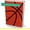 Basketball, variant on AZZS Jumbo 9" x 11" Nylon Stretchable Book Cover School Book Protector, 1 Ct Cool Book Sox (American Flag)