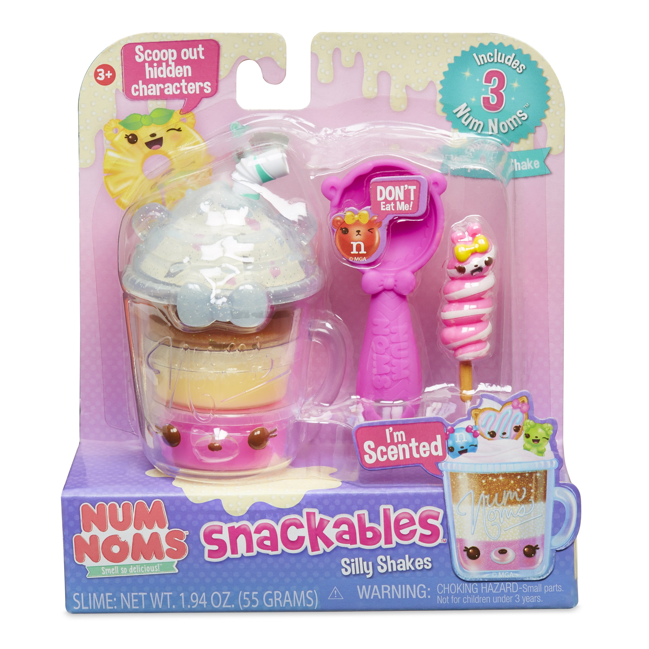 num noms snackables silly shakes maker playset