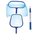 thumbnail image 1 of FRCOLOR Pool Net Rake 1 Set Pool Skimmer Net Mesh Swimming Pool Salvage Net Retractable Leaf Rake,16.93"X10.24"X11.81", 1 of 5