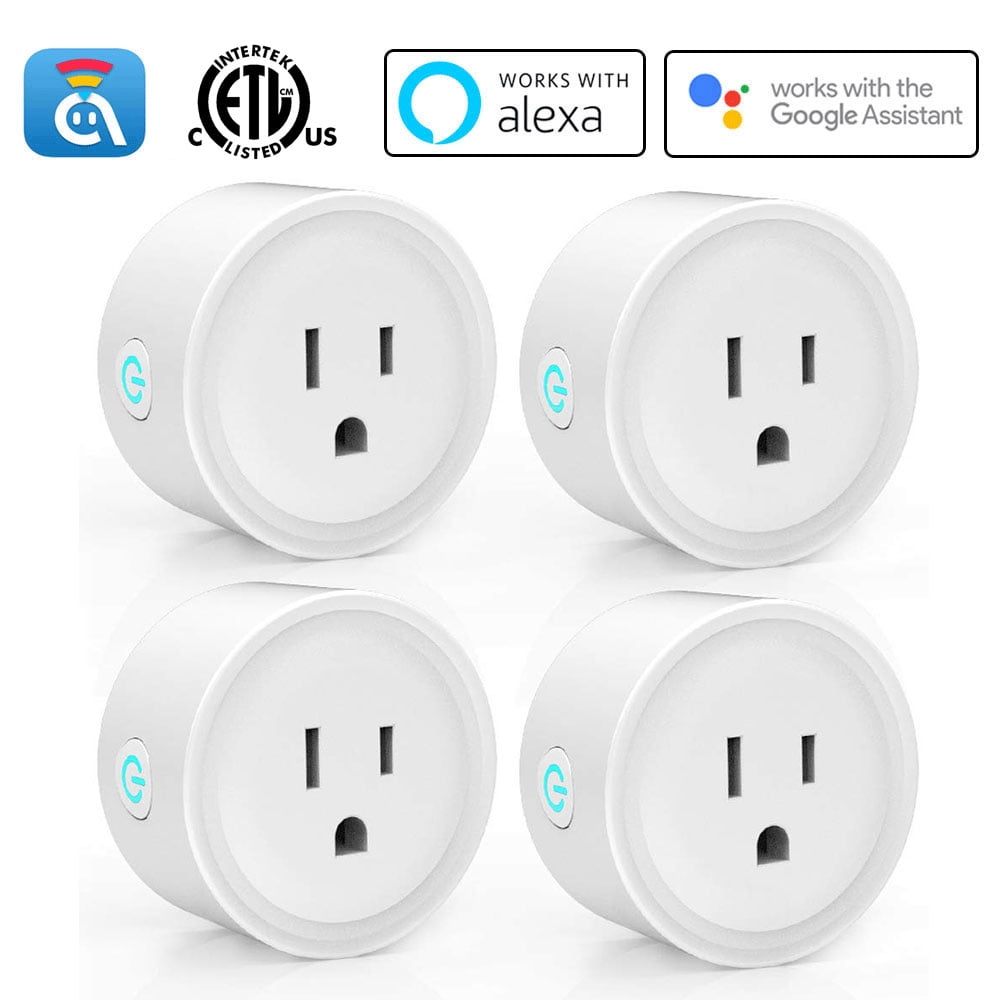 Smart Plug WiFi Outlet Socket Smart Outlets Remote Control Timer Switch