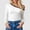 White, variant on Womens Short Sleeve Sweatshirt Summer Tops 2026 Spring Trendy Casual Casual Basic Tee Shirts Cute T Shirts Tops Loose Fit Shirts Spring Fashion
