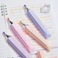 ZAROYEAX Glitter Pastel Highlighter Cute and Beautiful Highlighter Pen