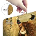 thumbnail image 3 of Acrylic Writing Board Gold12.5*9 Inch Clipboards Transparent Acrylic Material Suitable For Office Classroom Teachers Fashion Bloggers Stationery Enthusiasts Christmas Pretty Mermaid, 3 of 9