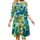 thumbnail image 1 of Vestido de verano ligero con escote cuadrado y diseño de Este Macleod, nuevo vestido elegante de talla grande para mujer, vestido ajustado a la cintura Este Macleod Explore, 1 of 6
