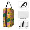 thumbnail image 5 of Uemuo Strawberry Pattern Portable Toiletry Bags with Handle, Waterproof travel Make up Bags for Women, Large Capacity Travel Cosmetic Bags, 5 of 9