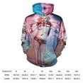 thumbnail image 2 of Unisex Harley Quinn Hoodies 3D Printed Pullover Hooded Sweatshirt with Pocket for Mens Womens, 2 of 7