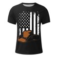thumbnail image 4 of Camisetas de Manga Larga para Hombres Imprimir Casual Cuello Redondo Camiseta de Manga Corta, Camisetas de Manga Larga para Hombres Algodón, 4 of 4