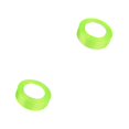 thumbnail image 3 of Ounissouiy Paquete de cinta, accesorios artesanales para manualidades, festival, costura, cintas de poliéster, fiesta de Halloween, azúcar, verde fluorescente 57 2Conjunto, 3 of 6