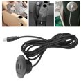 thumbnail image 4 of Dual USB Charging Ports Socket, Sofa USB Charging Socket Ease Power Flush Mount Installation  For Bedside Black, 4 of 8