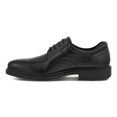 thumbnail image 3 of ECCO Men's Helsinki 2.0 Bike Toe Tie Black Leather - 500174-01001, 3 of 4