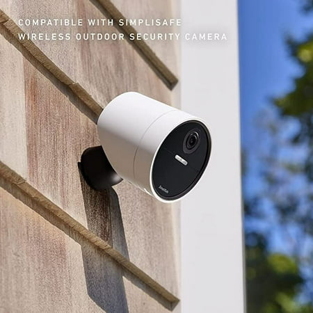 SimpliSafe - Outdoor Camera Solar Panel - White