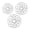 3pcs, variant on Floral Grid Organizer Stainless Steel 4" 5" 6" Flower Frog Wire Floral Arrangement Grid for Vases Bouquets Dining Table Decoration