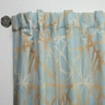 thumbnail image 3 of Designart 'Metallic Golden Luxury Geometrics XII IV' Mid-Century Modern Curtain Panel, 3 of 5