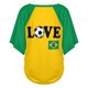 thumbnail image 5 of Women's Football Graphic T-Shirt, Soccer Fans V-Neck Short Sleeve T-Shirt with Print, Soft Lightweight Soccer Apparel Shows Player Number for Soccer Tournament 2026 Green Size: 2XL, 5 of 5