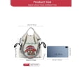 thumbnail image 2 of Mushroom Embroidery Tote Bag, Casual Shoulder Bag for Women, Trendy All-match Bag for Daily Use, Stylish Designer Crossbody Bag, 2 of 5