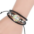thumbnail image 2 of Religious Christian Scripture Proverbs Charm Leather Wrap Bracelet Bangle For Women Men Bible Verse Fashion Faith Jewelry Gift, 2 of 5