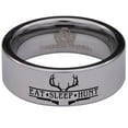 thumbnail image 2 of Deer Hunting Tungsten Carbide Ring, 2 of 6