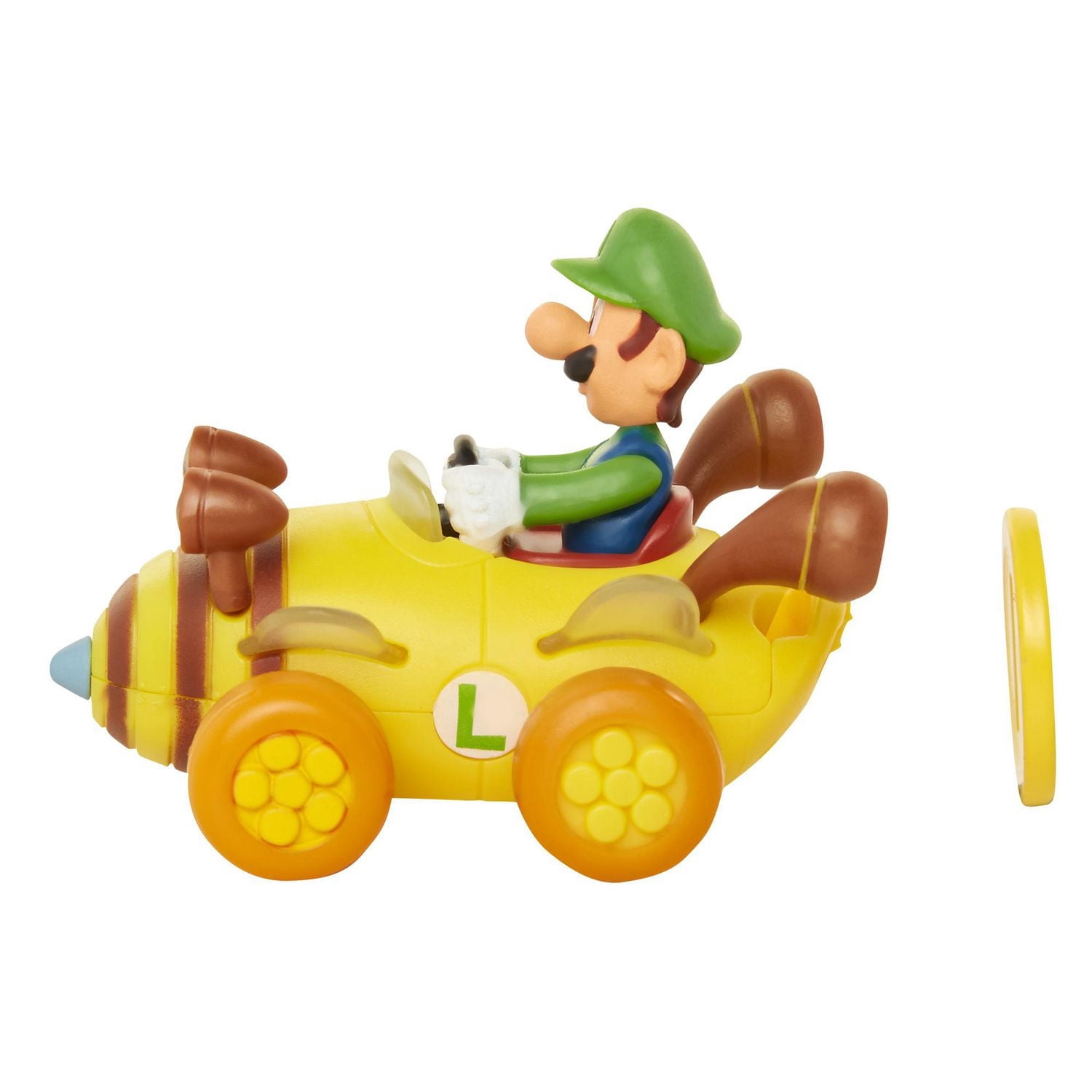 Bolid à pièce Luigi de Nintendo
